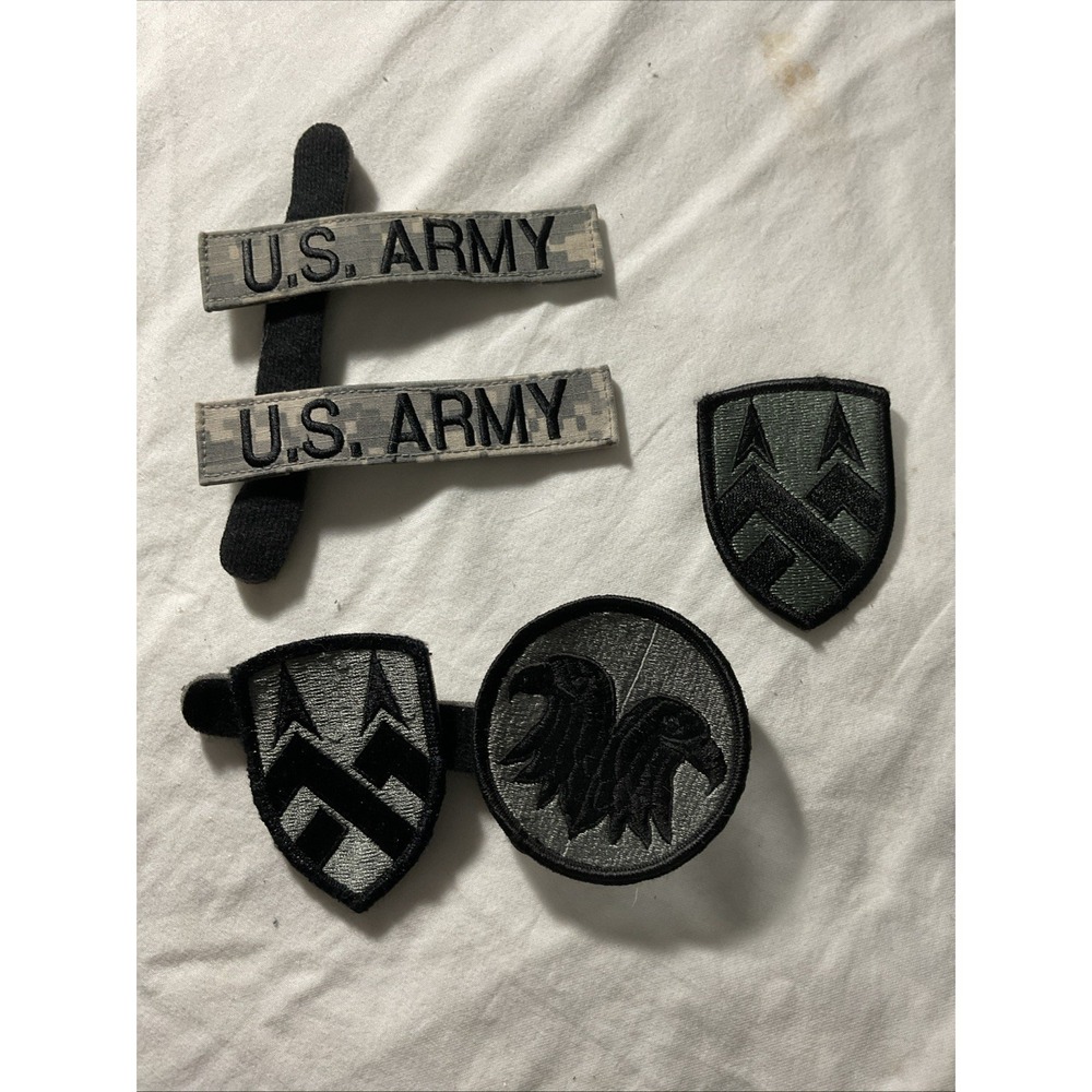 Lot of 5 Military Theme Patches
